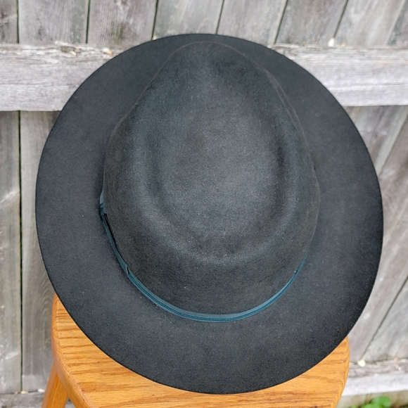 Vintage Green Fedora Custom Worth & Worth Wilson Fedora Hat Size 7 5/8 Retro - Picture 10 of 15